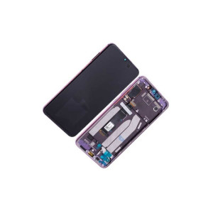 Pantalla para Xiaomi Mi 9 SE con Marco Purpura (Original Service Pack)