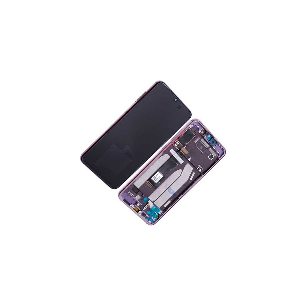 Pantalla para Xiaomi Mi 9 SE con Marco Purpura (Original Service Pack)