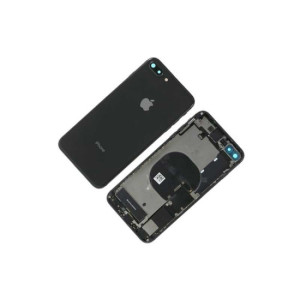 Chasis con Tapa Trasera para iPhone 8 Plus Negra