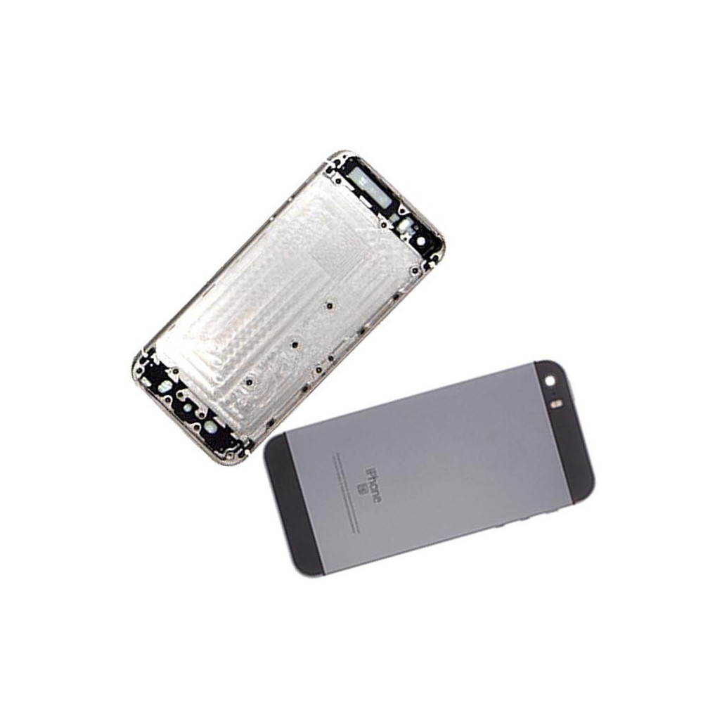 Tapa trasera para iPhone SE Negra (Gris Especial)