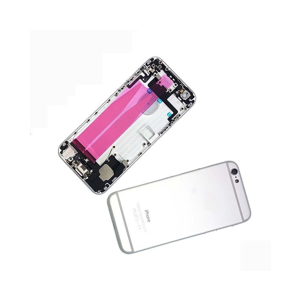 Chasis con Tapa Trasera para iPhone 6 Blanca