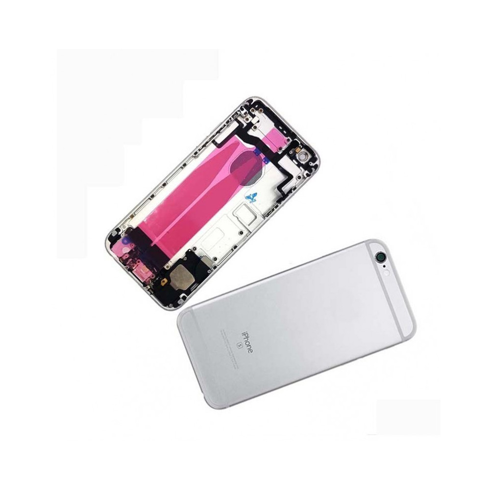 Chasis con Tapa Trasera para iPhone 6s Blanca