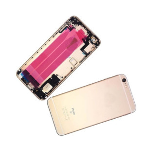 Chasis con Tapa Trasera para iPhone 6s Plus Oro