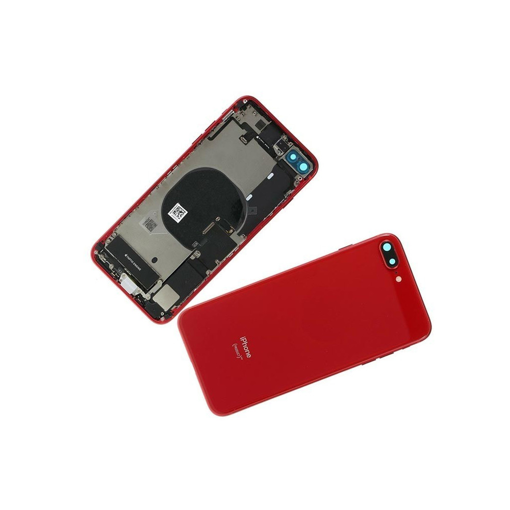 Chasis con Tapa Trasera para iPhone 7 Plus Roja