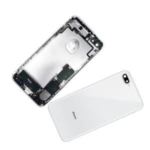 Chasis con Tapa Trasera para iPhone 7 Plus Blanca