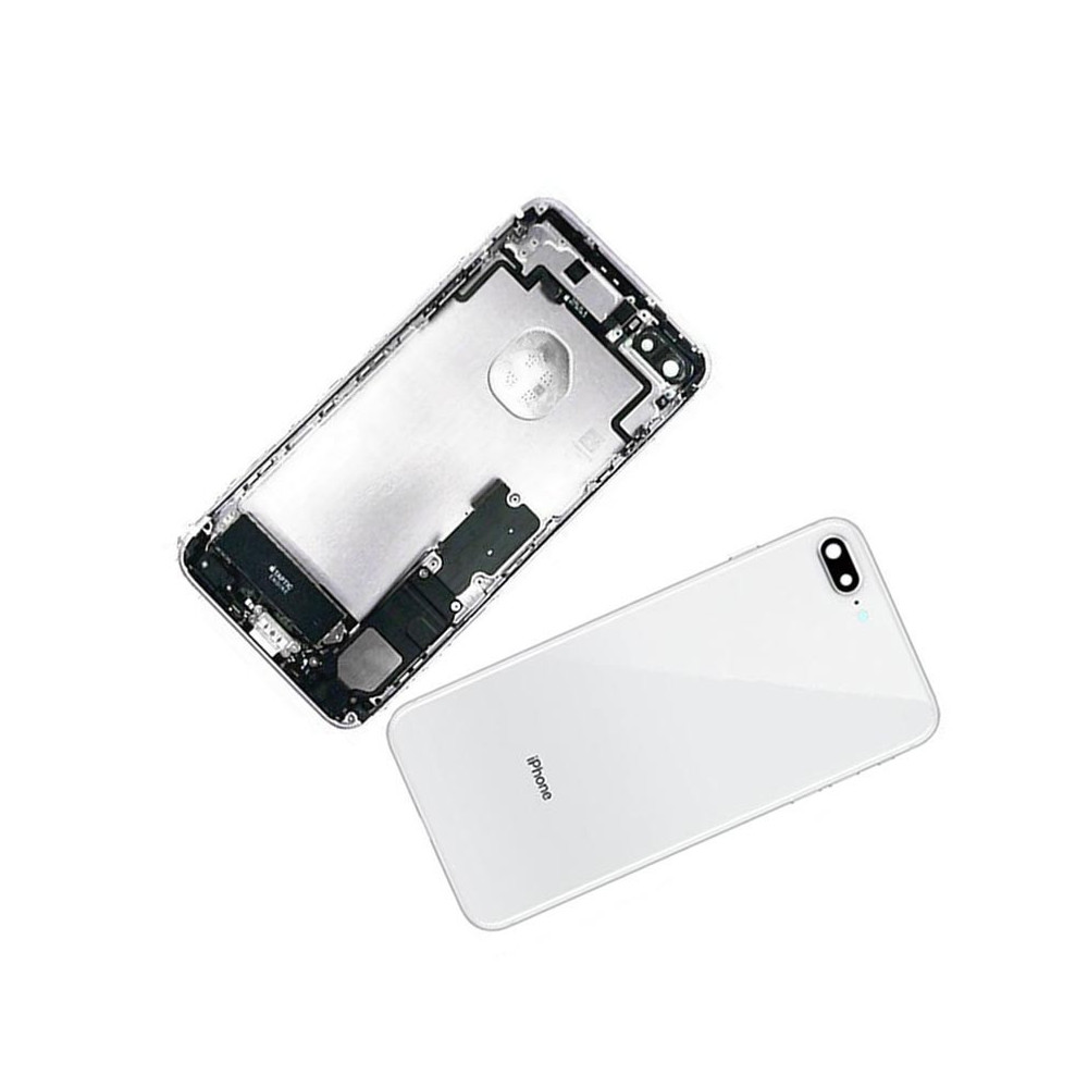 Chasis con Tapa Trasera para iPhone 7 Plus Blanca