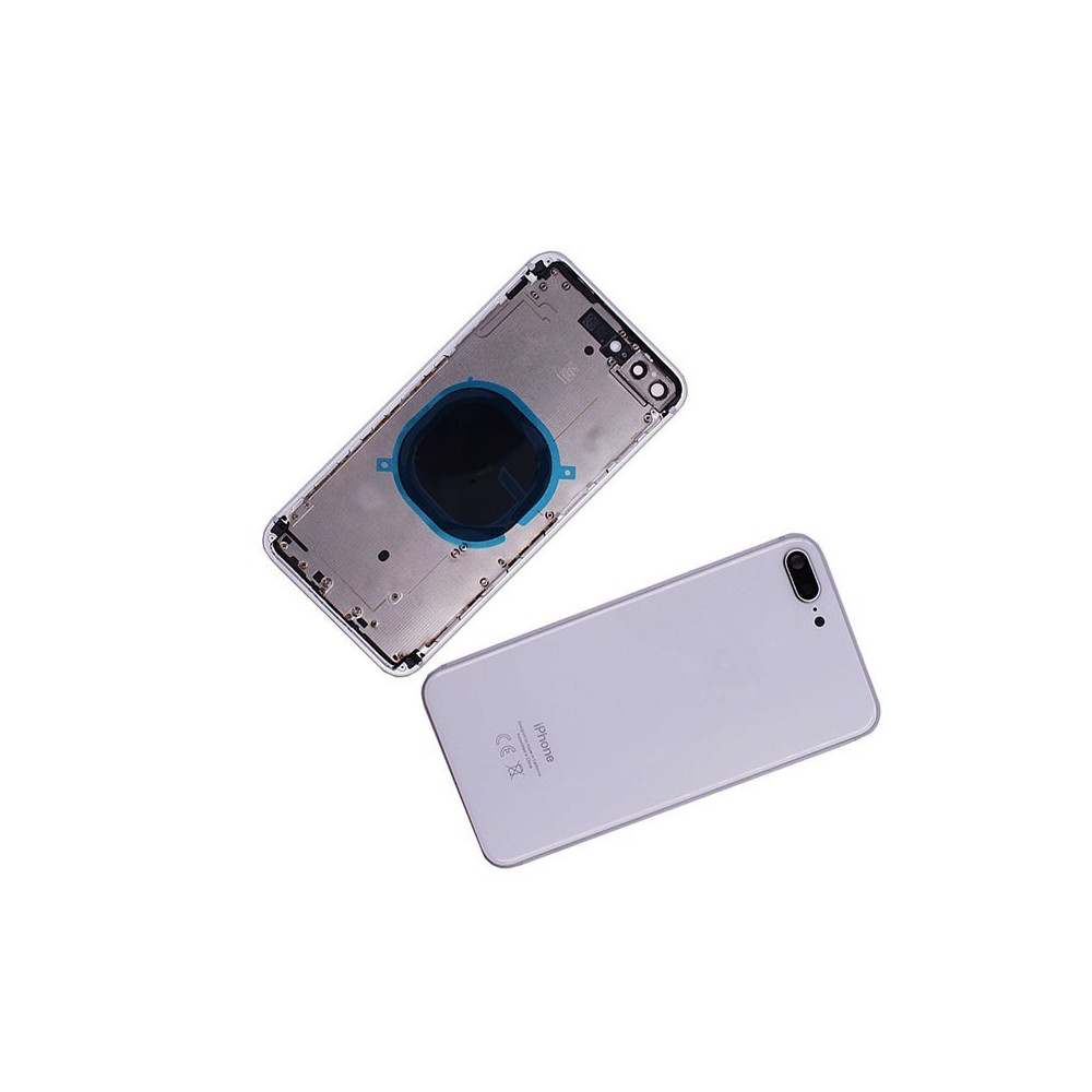 Chasis con Tapa Trasera para iPhone 8 Plus Blanca
