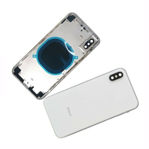 Chasis con Tapa Trasera para iPhone X Blanca