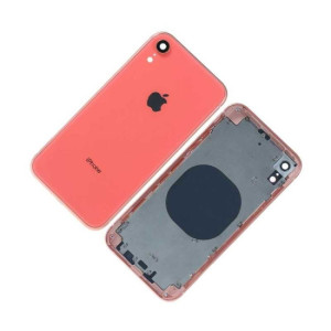 Chasis con Tapa Trasera para iPhone XR Coral