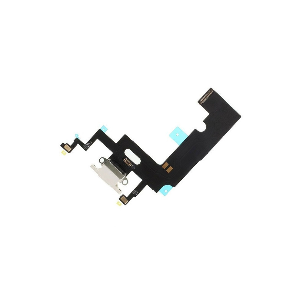 Flex de carga para iPhone XR Plata