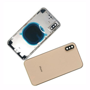 Chasis con Tapa Trasera para iPhone XS MAX Oro