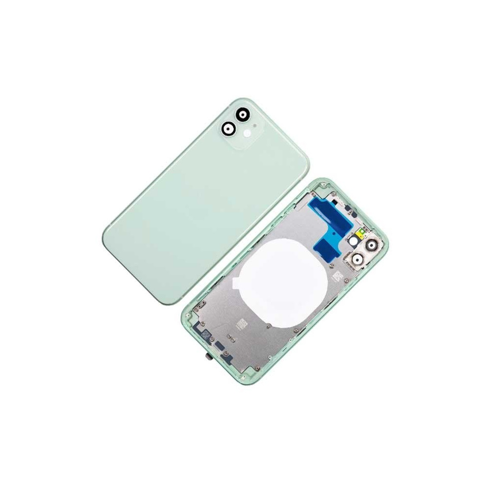 Chasis con Tapa Trasera para iPhone 11 Verde