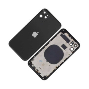 Chasis con Tapa Trasera para iPhone 11 Negra