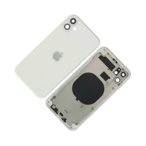 Chasis con Tapa Trasera para iPhone 11 Blanca
