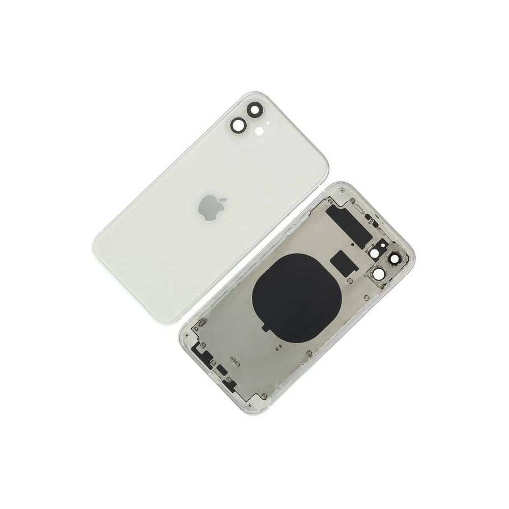 Chasis con Tapa Trasera para iPhone 11 Blanca
