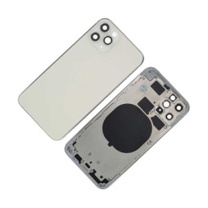 Chasis con Tapa Trasera para iPhone 11 Pro Blanca