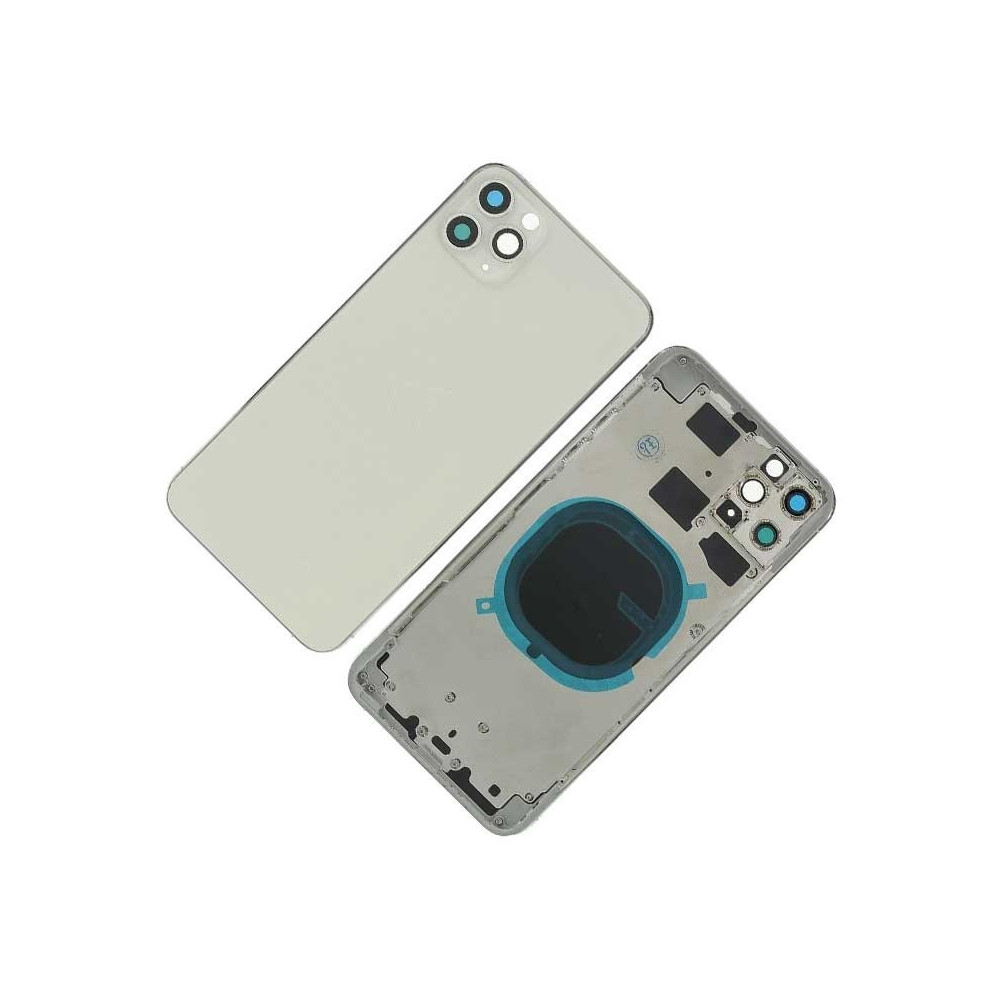 Chasis con Tapa trasera para iPhone 11 Pro Max Blanca