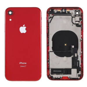 Chasis con Tapa Trasera para iPhone SE 2020 Roja