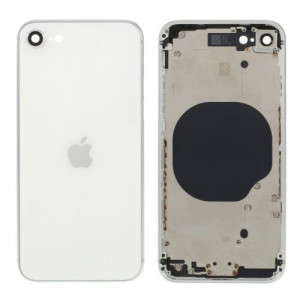 Chasis con Tapa Trasera para iPhone SE 2020 Blanca