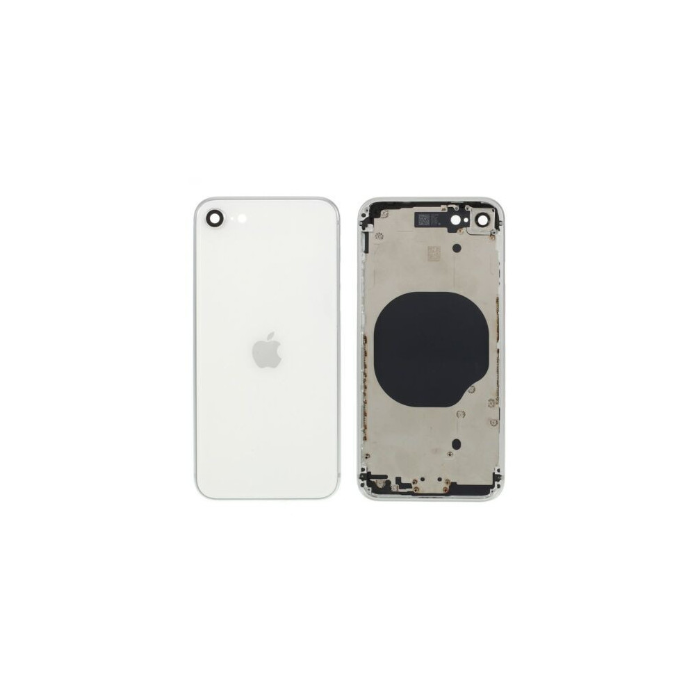 Chasis con Tapa Trasera para iPhone SE 2020 Blanca