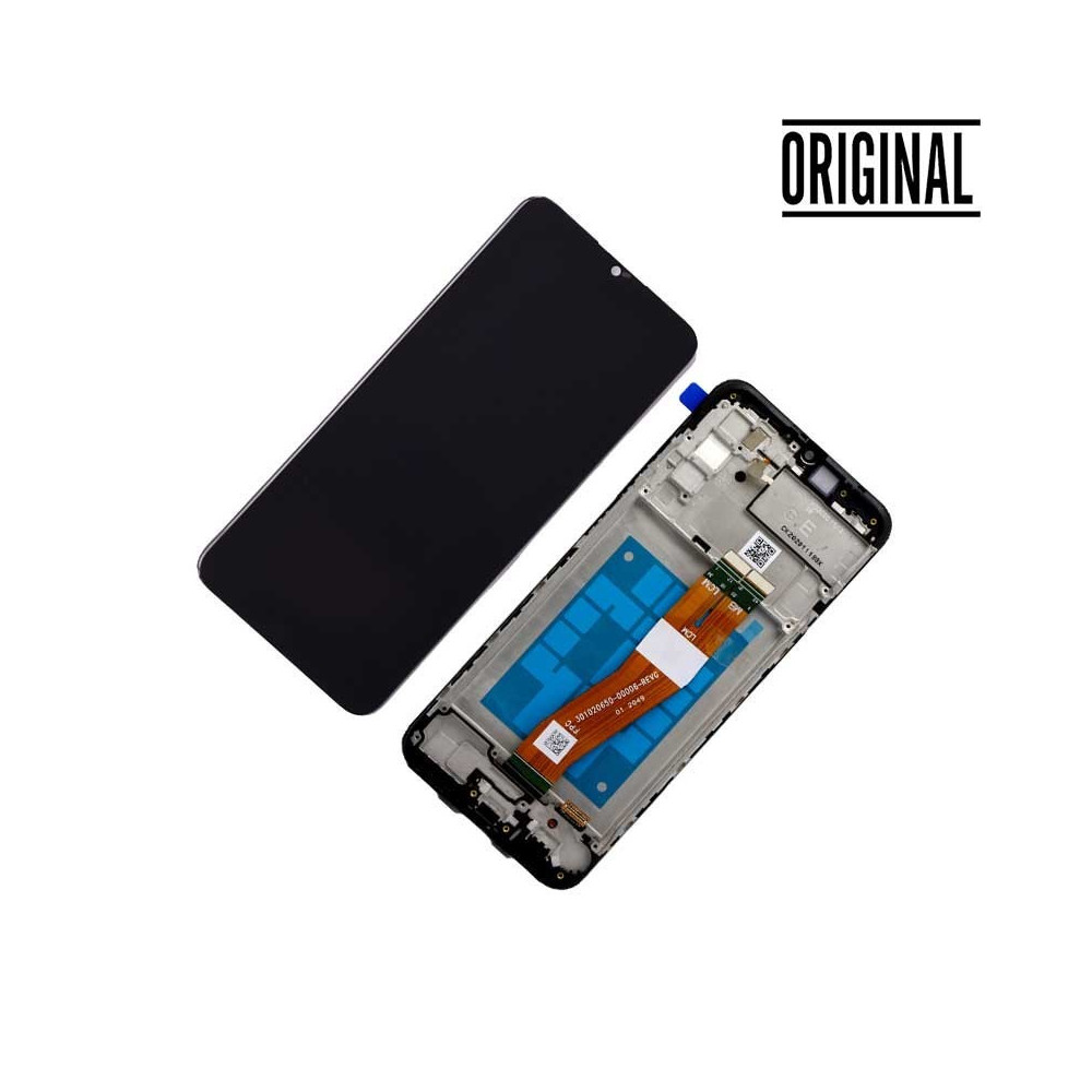 Pantalla para Samsung A02S /A025F con Marco (Original) (Vesion: Non EU)