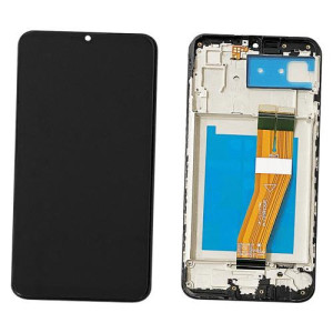 Pantalla para Samsung A03 /A035F con Marco (Original Service Pack) (Vesion: Non EU)
