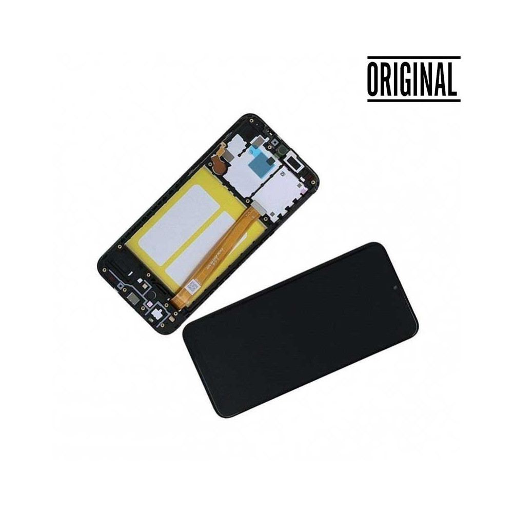 Pantalla para Samsung A20e /A202 con Marco (Original Service Pack)
