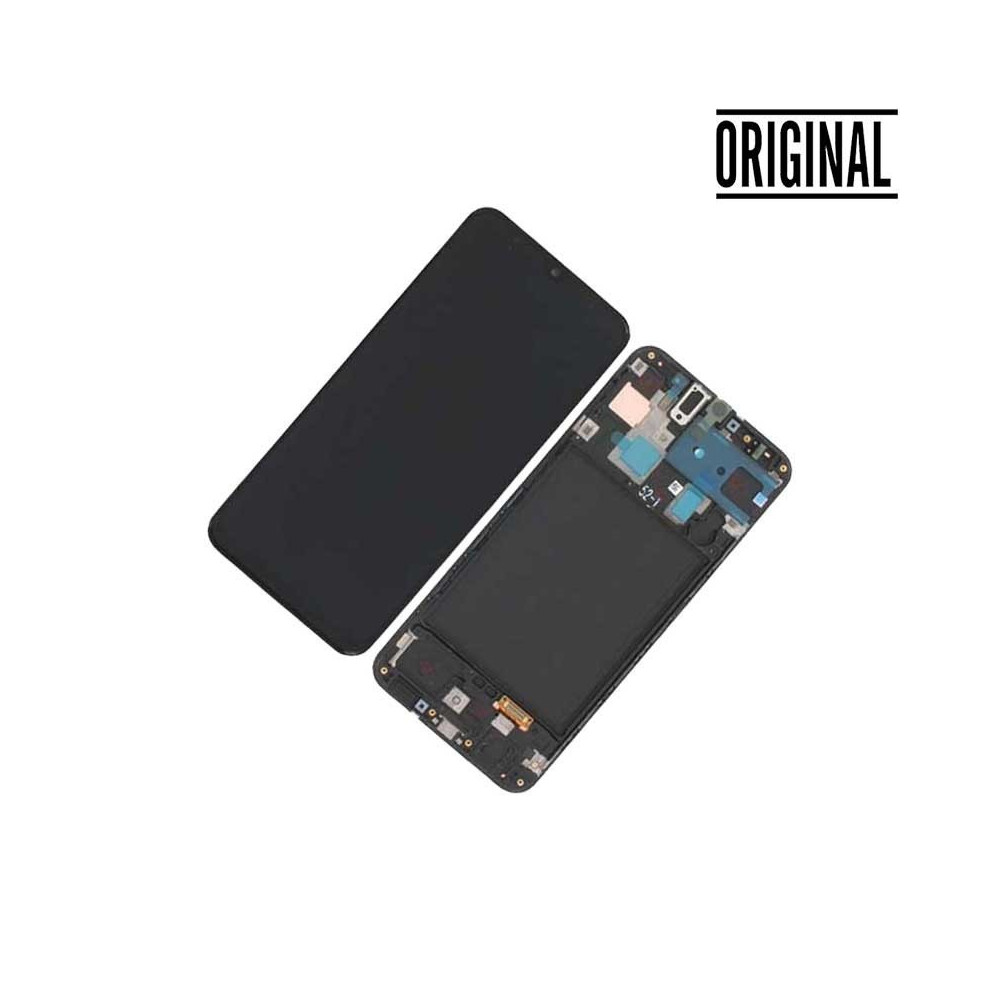 Pantalla para Samsung A30 /A305 con Marco (Original Service Pack)