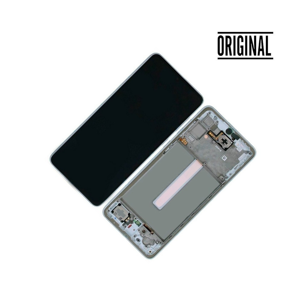 Pantalla para Samsung A33 5G /A336 con Marco Blanco (Original Service Pack)