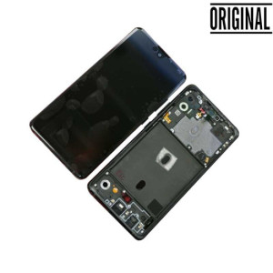 Pantalla para Samsung A51 5G /A516 con Marco Negro (Original Service Pack)