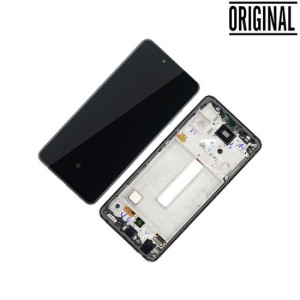 Pantalla para Samsung A52 A525 /A52 5G A526 con Marco Blanco (Original Service Pack)