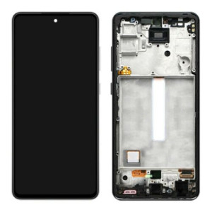 Pantalla Con Marco Samsung A52S 5G/A528 Negro OLED