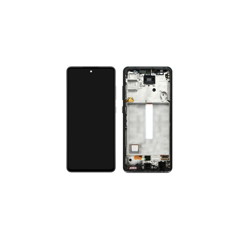 Pantalla Con Marco Samsung A52S 5G/A528 Negro OLED