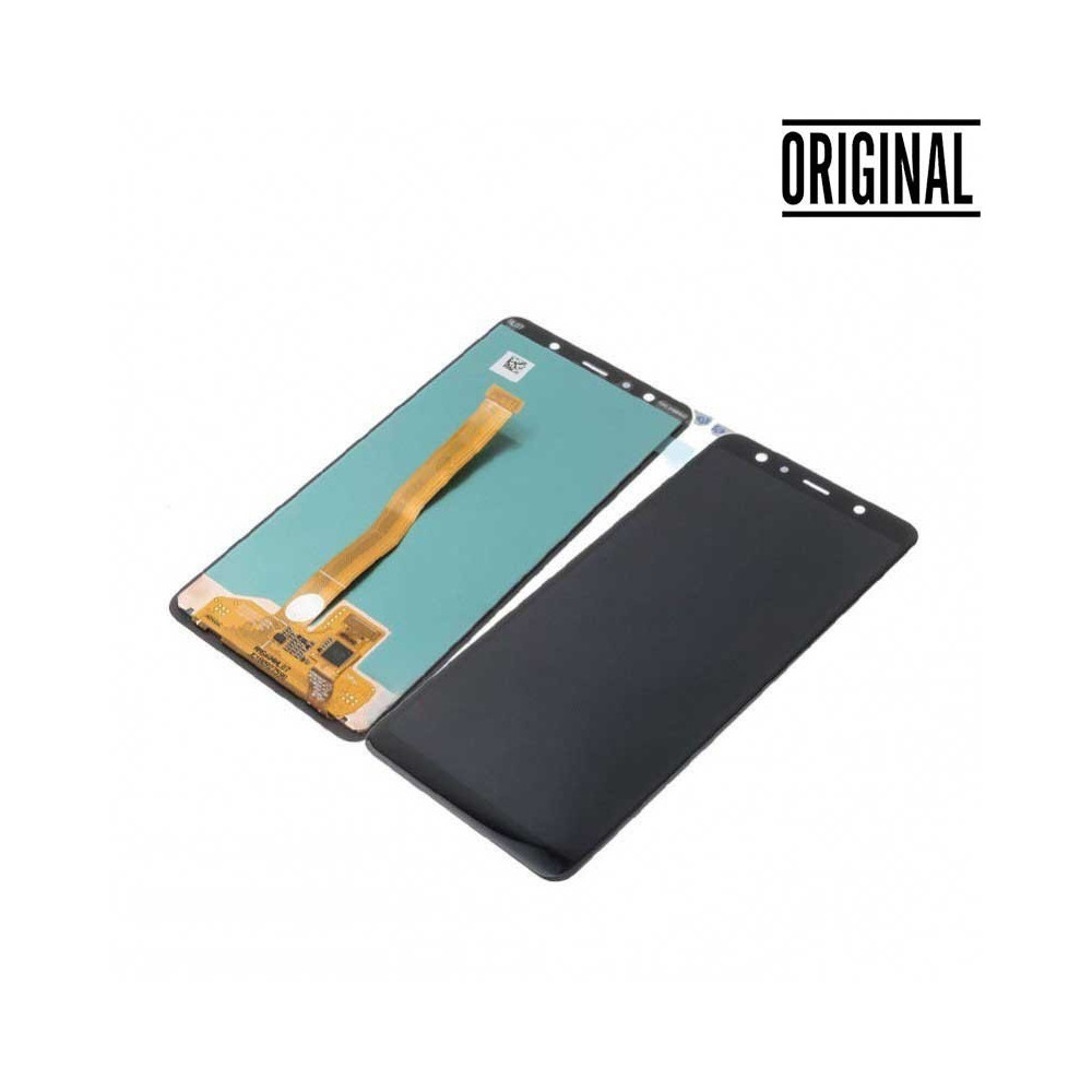 Pantalla para Samsung A7 2018 /A750 Negro (Original Service Pack)