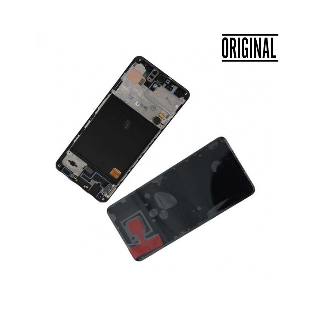 Pantalla para Samsung A71 /A715 con Marco (Original Service Pack)