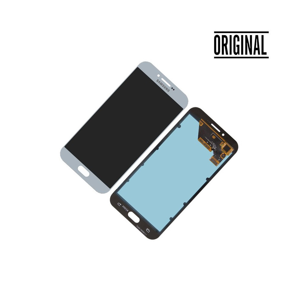 Pantalla Para Samsung A8 /A810 Azul (Original Service Pack)