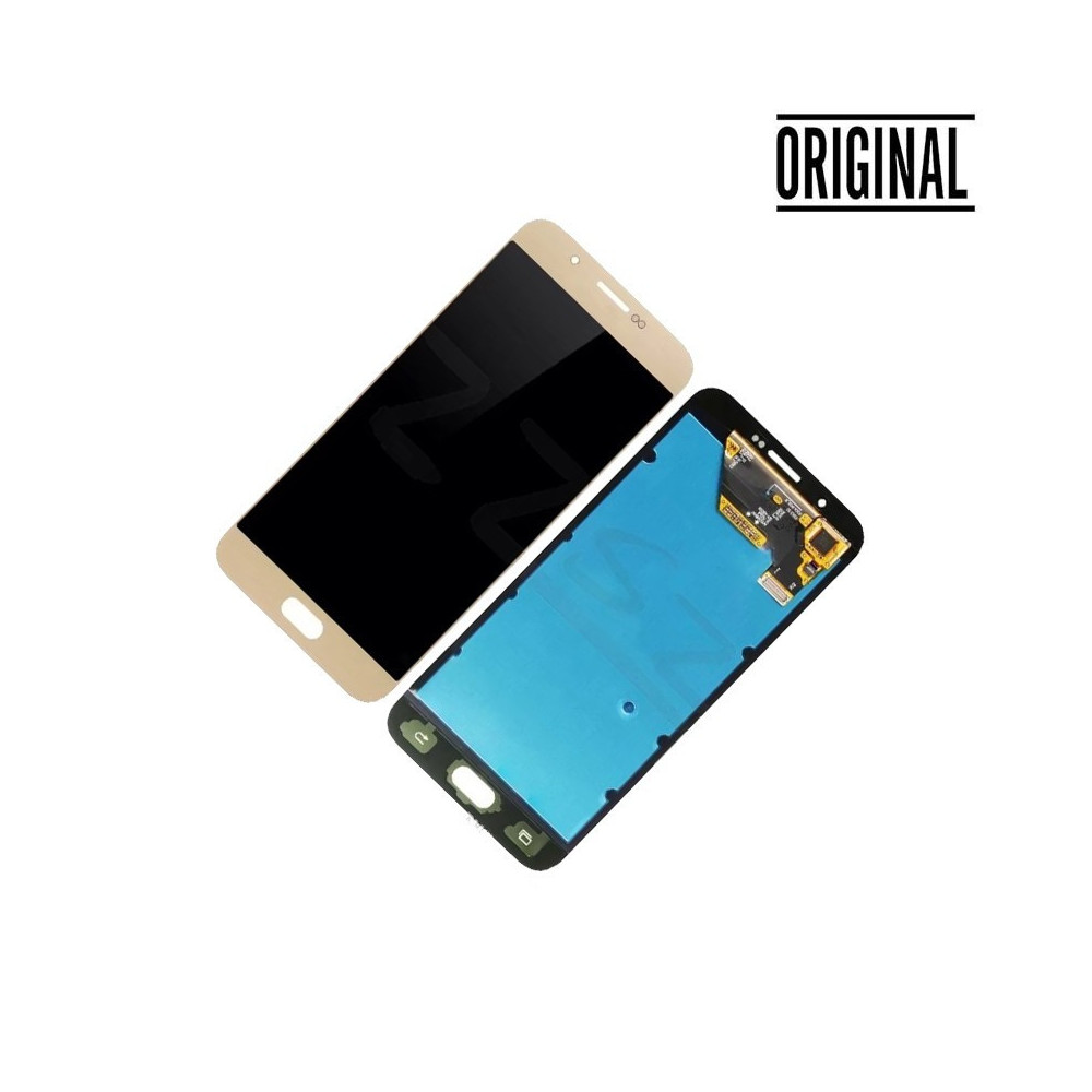 Pantalla Para Samsung A8 /A810 Oro (Original Service Pack)
