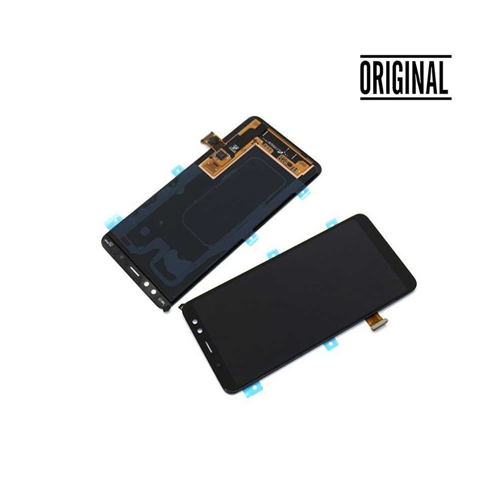 Pantalla para Samsung A8 2018 /A530 Negra (Original Service Pack)