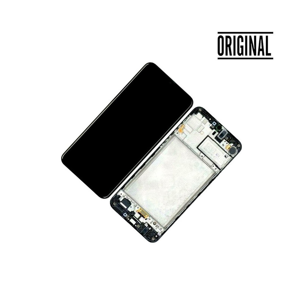 Pantalla para Samsung M30s (M307) / M21 (M215) con Marco (Original Service Pack)