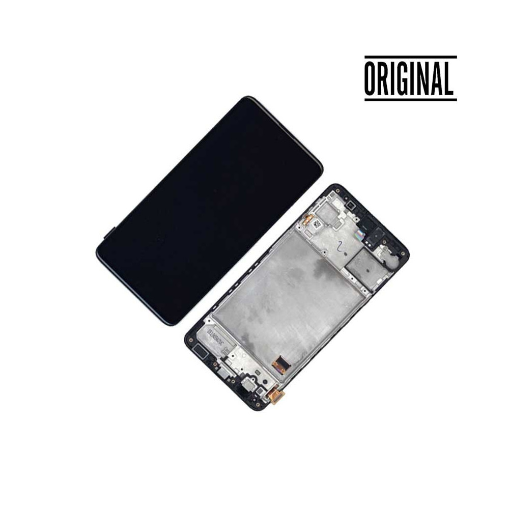 Pantalla para Samsung M31s (M317) Con Marco (Original Service Pack)
