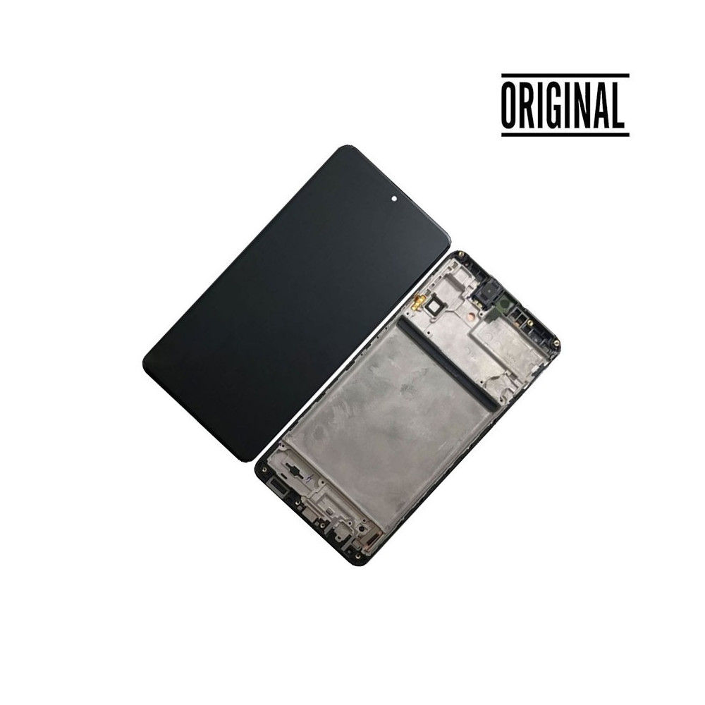 Pantalla para Samsung M51 /M515 con Marco (Original Service Pack)