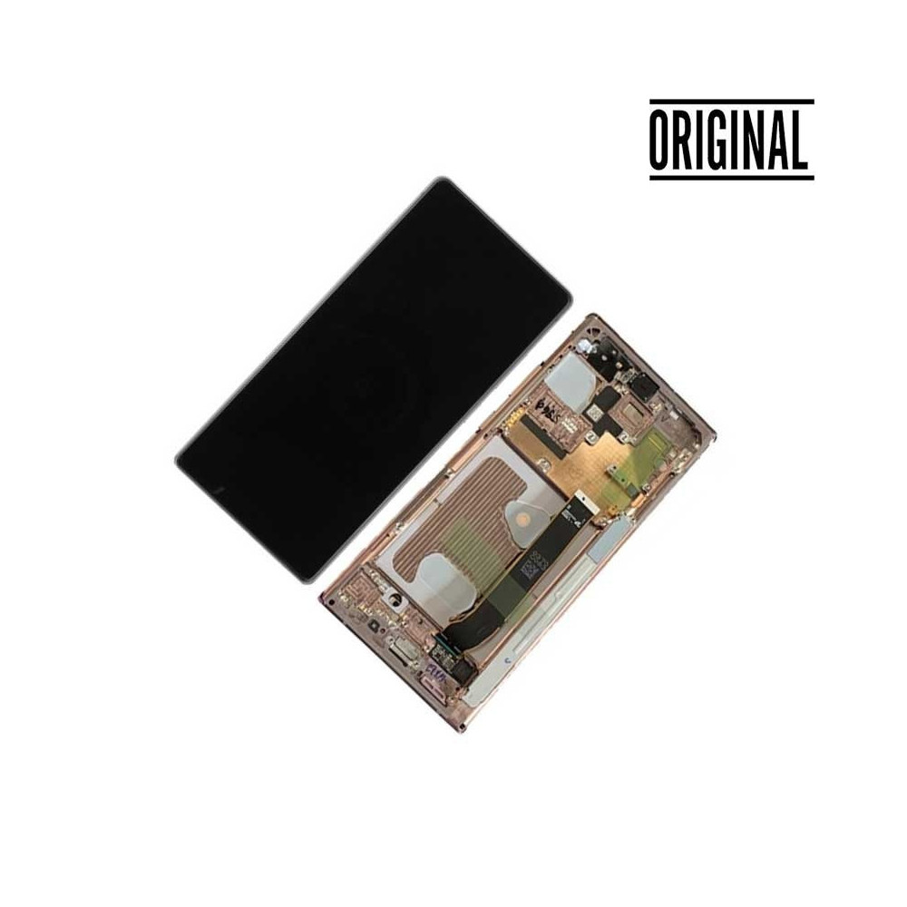 Pantalla para Samsung Note 20 Ultra 4G /5G (N985/N986) Bronce/Rosa (Original Service Pack)
