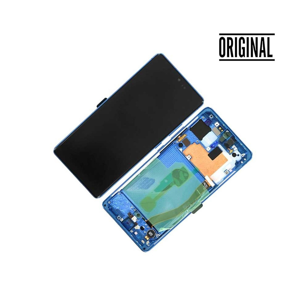 Pantalla para Samsung S10 Lite /G770 Azul (Original Service Pack)