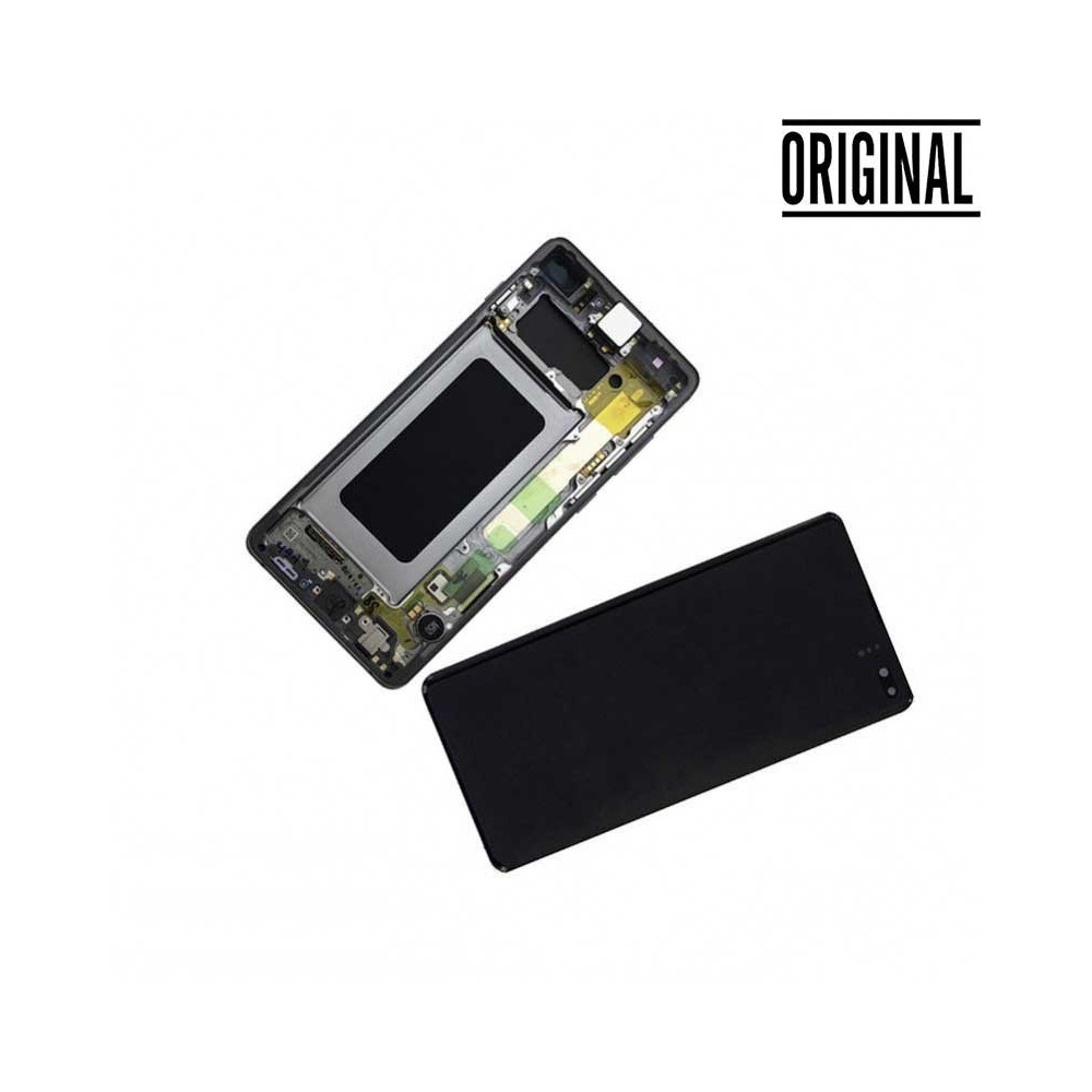 Pantalla para Samsung S10 Plus /G975 Negra (Original Service Pack)