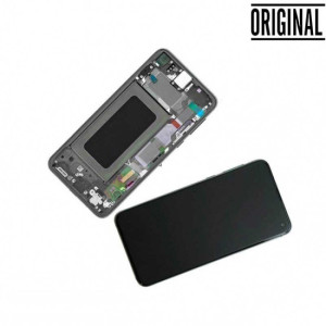 Pantalla para Samsung S10E /G970 Plata/Blanca (Original Service Pack)