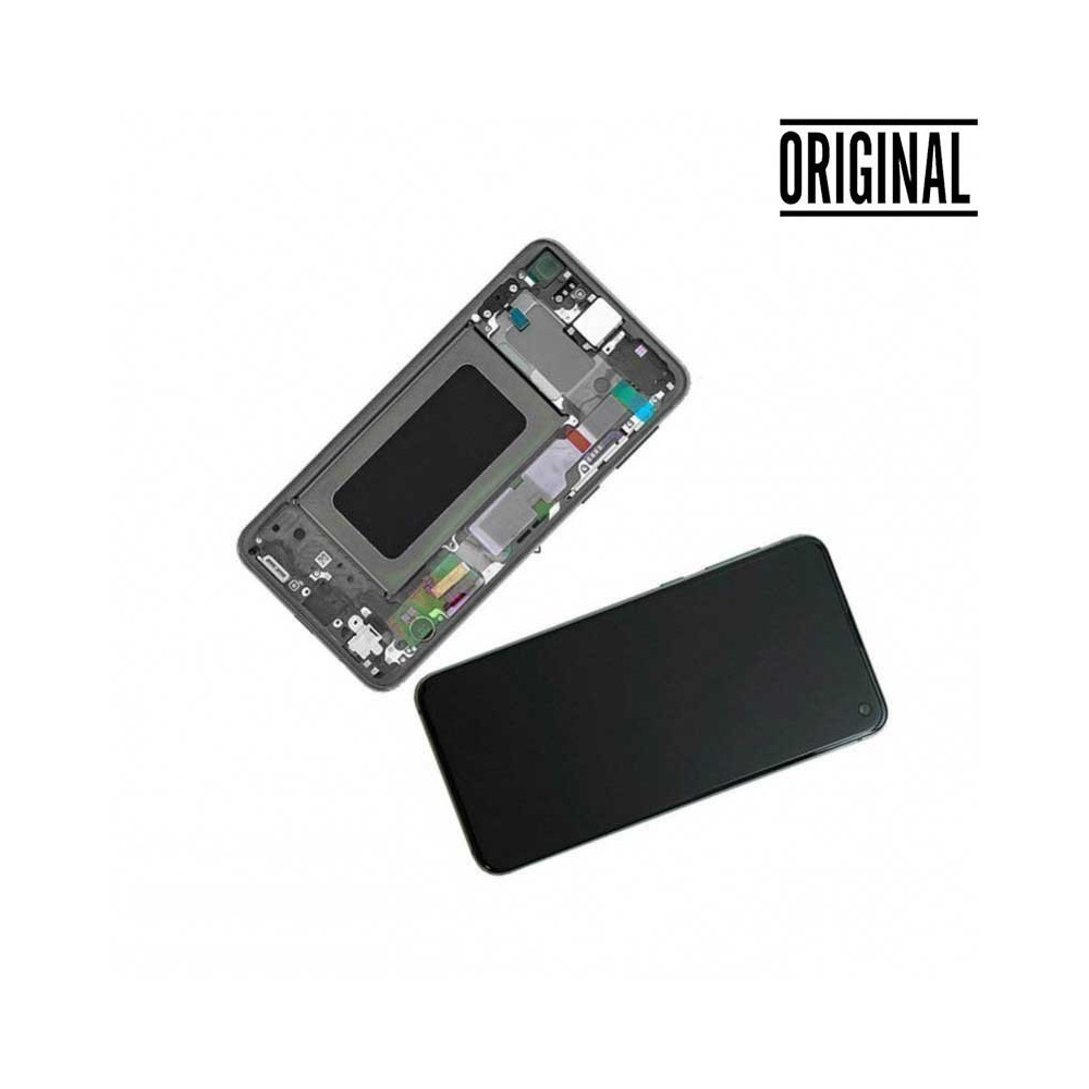 Pantalla para Samsung S10E /G970 Plata/Blanca (Original Service Pack)