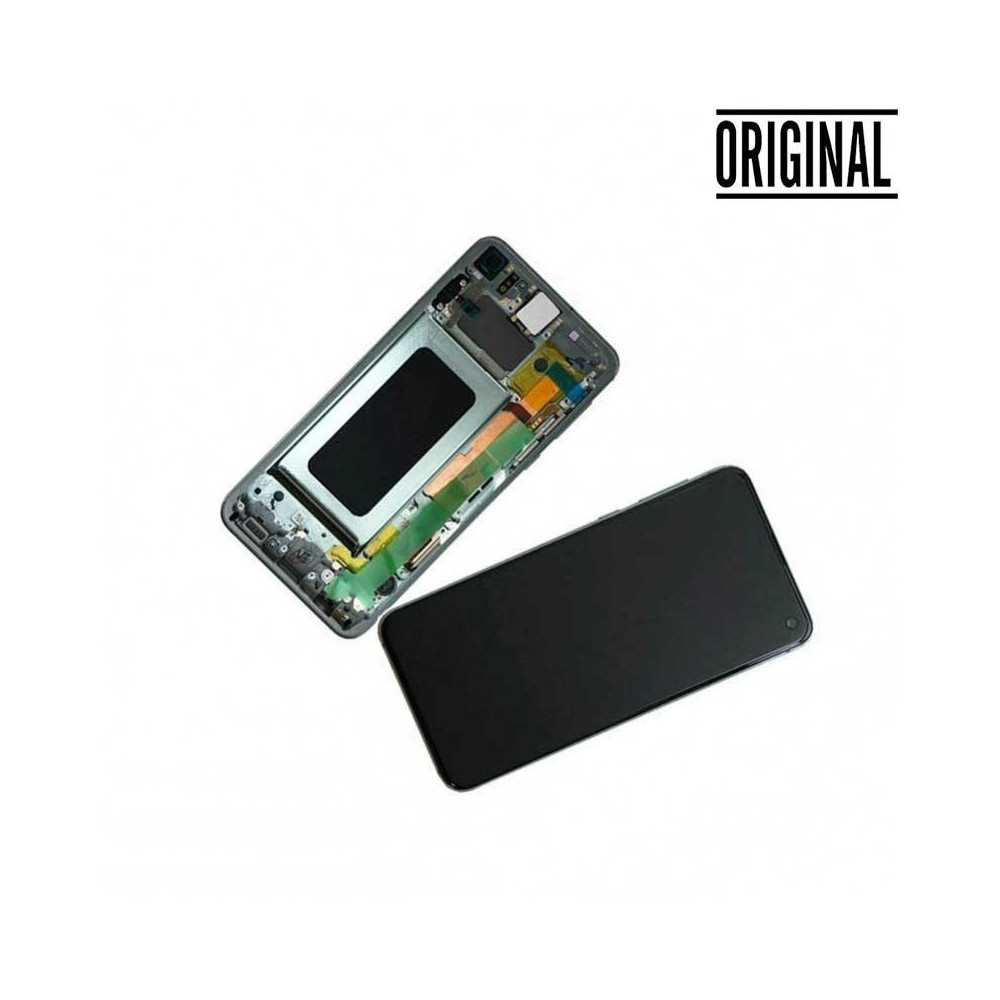 Pantalla para Samsung S10E /G970 Verde (Original Service Pack)