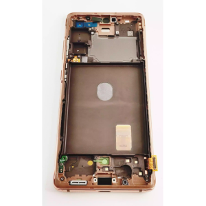 Pantalla Samsung S20 FE 4G/5G (G780/G781) Naranja (Original Service Pack)