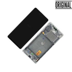 Pantalla Samsung S20 FE 4G/5G (G780/G781) Plata/Blanca (Original Service Pack)