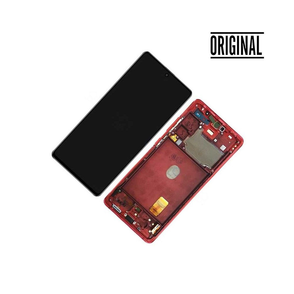 Pantalla Samsung S20 FE 4G/5G (G780/G781) Roja (Original Service Pack)